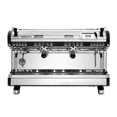 Nuova Simonelli Aurelia Wave T3 Volumetric Tam Otomatik Espresso Kahve Makinesi, 2 Gruplu, Siyah