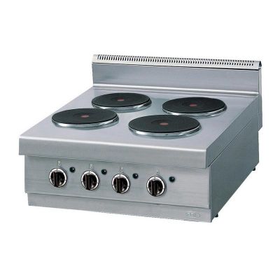 Öztiryakiler - Öztiryakiler Set Üstü Ocak, Dörtlü, Elektrikli, 10.4 kW, 70x75 cm