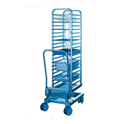 Öztiryakiler - Öztiryakiler Ozti Rational Mobil Tepsi Rafı, 1/1-6 Raflı, 382x579x458 mm
