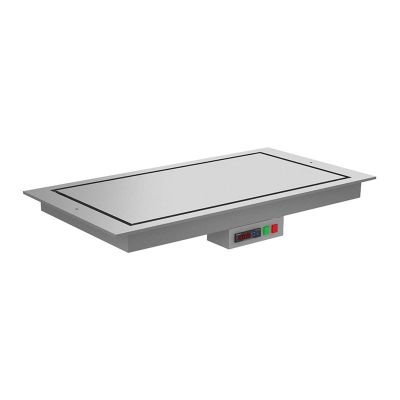 Öztiryakiler - Öztiryakiler Ankastre Sıcak Yüzey, Paslanmaz, 2 GN, 90 cm