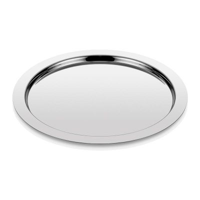 Altınbaşak Paslanmaz Yuvarlak Servis Tepsisi, 35x1 cm
