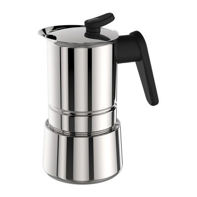 Pedrini - Pedrini Caffet-Acciaio Moka Pot, 2 Cups