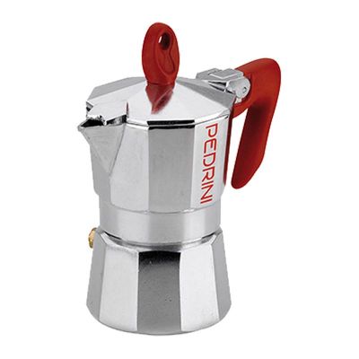 Pedrini - Pedrini Kaffet-Brillant Moka Pot, 2 Cups