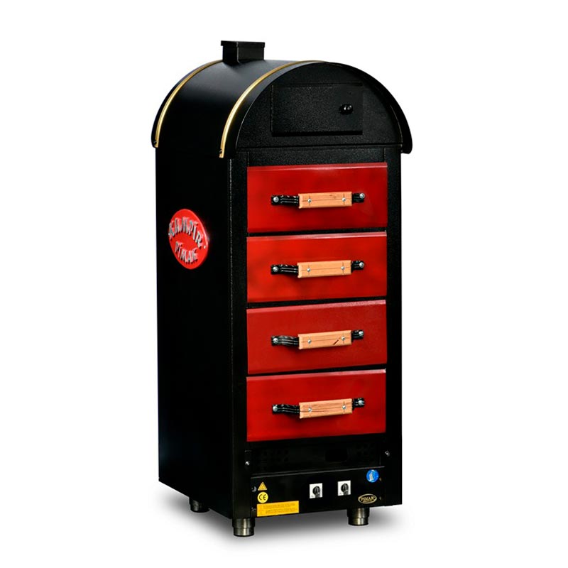 Pimak M0794E Potato Oven, 4 Deck, Electric