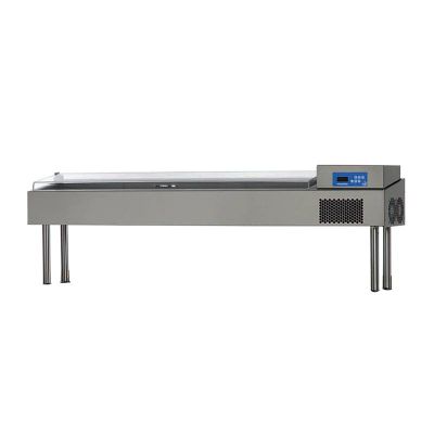Öztiryakiler - Öztiryakiler PZ35 E3 Pizza Hazırlık Tablası, Yüksek Inox Kapaklı