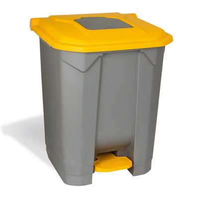 Planet UP 208 Çöp Konteyner, Pedallı, 50 L