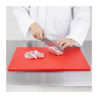 Türkay Polietilen Kesme Levhası, 50x30x4 cm, Kırmızı