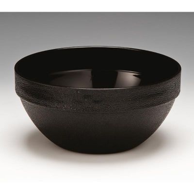 Zicco - Zicco Yuvarlak Kase, Polikarbon, 23 cm, Siyah