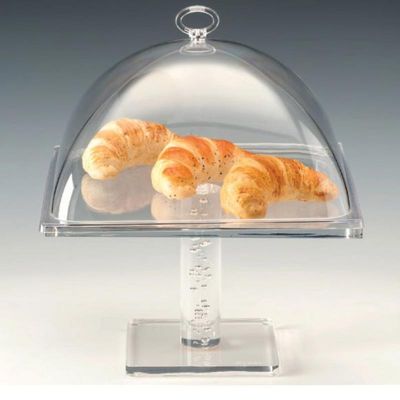 Zicco - Zicco Polycarbonat Kapaklı Fanus 29x29 cm