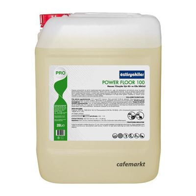 Öztiryakiler Power Floor 100 Hassas Yüzey Kir ve Yağ Sökücü, 20 L