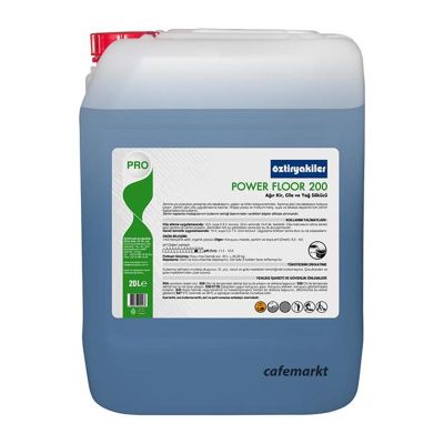Öztiryakiler - Öztiryakiler Power Floor 200 Ağır Kir ve Yağ Sökücü, 20 L
