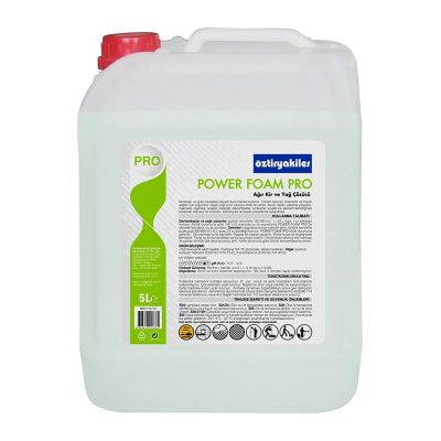 Öztiryakiler - Öztiryakiler Power Foam Pro Ağır Kir ve Yağ Sökücü, 5 L