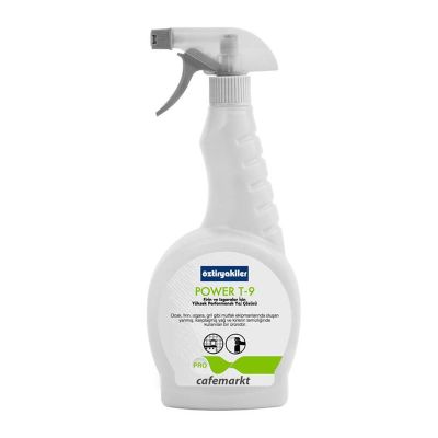 Öztiryakiler - Öztiryakiler Power T-9 Fırın ve Izgaralar İçin Yağ Çözücü, 0.75 L