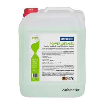 Öztiryakiler - Öztiryakiler Power Metalex Metal İz Temizleyici, 5 L