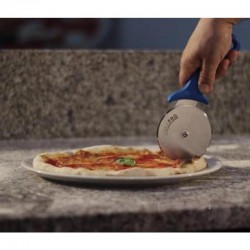 Gi-Metal Pro-Line Pizza Bıçağı & Ruleti, Düz, 26x10 cm - Thumbnail