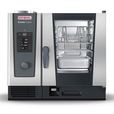 Rational - Rational iCombi Classic Buhar Konveksiyonlu Fırın, 6x1/1 GN Kapasiteli, Gazlı