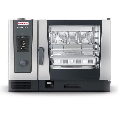 Rational - Rational iCombi Classic Buhar Konveksiyonlu Fırın, 6x2/1 GN Kapasiteli, Gazlı