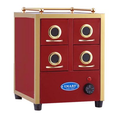 Emart - Emart Kuruyemiş Isıtıcısı, Renkli, 4′lü, 34x35x44 cm