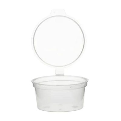 Rubikap Tek Kullanımlık Kapaklı Sos Kabı, 60 ml