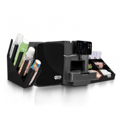 Saeco Area OTC Lavazza Blue Uyumlu Kapsül Kahve Makinesi + Coffee Tech Süt Soğutucu + Bardaklık Standı + Peçete ve Karıştırıcı Standı - Thumbnail