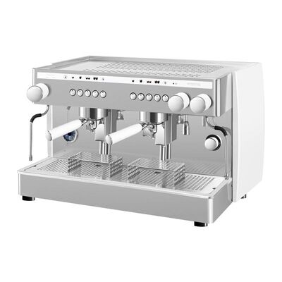Saeco Perfetta Tall Cup Espresso Kahve Makinesi, 2 Gruplu, Beyaz + Cunill Tranquilo Tron Kahve Değirmeni
