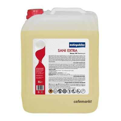 Öztiryakiler Sani Extra Eco Asidik Banyo WC Temizleme Maddesi, 5 L