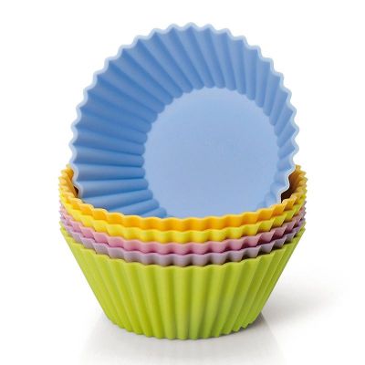 Kaiser - Kaiser Silikon Renkli Muffin Kek Kalıbı Seti 6'lı