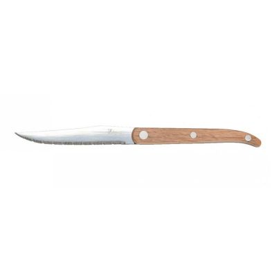 Zicco RSH-03 Saplı Steak Bıçağı, 23 cm, Açık Renk