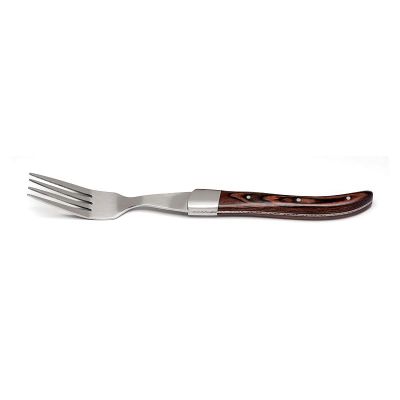 Zicco - Zicco Steak Çatal, 22.5 cm, Koyu Renk