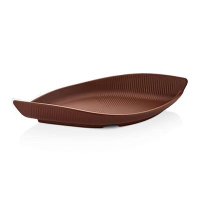 Külsan Thermoset - Külsan Thermoset Tabak, Gondol Model, 35.6x15.8 cm, Kahverengi