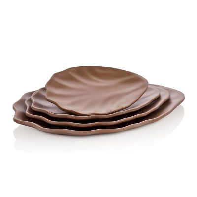 Külsan Thermoset - Külsan Thermoset Vinea Tabak, 20x13.5 cm, Sütlü Kahve