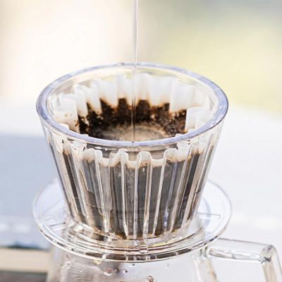 Timemore Crystal Eye B75 Düz Tabanlı Demleyici Dripper, 1-2 Fincan