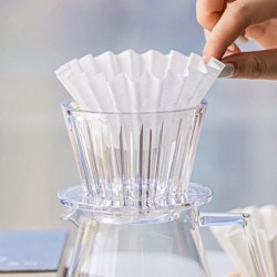 Timemore Crystal Eye B75 Düz Tabanlı Demleyici Dripper, 1-2 Fincan - Thumbnail