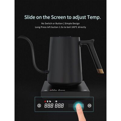 Timemore Fish Pour Over Isı Ayarlı Kettle, 600 ml, Elektrikli