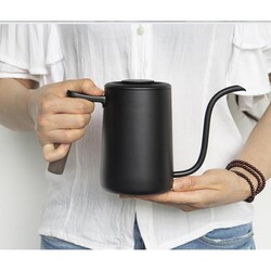 Timemore Fish Youth Pour Over Kettle, 700 ml, Siyah - Thumbnail