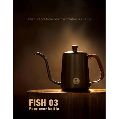 Timemore Fish03 Pour Over Kettle, 300 ml