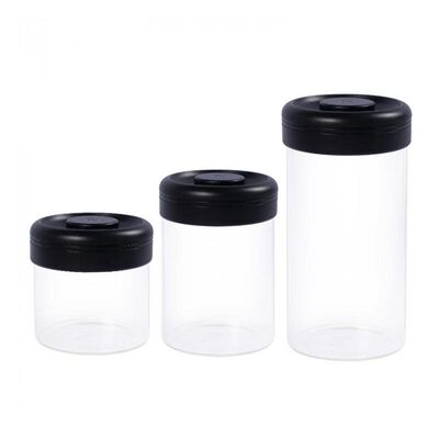 Timemore Vakumlu Cam Kahve Saklama Kabı, 800 ml