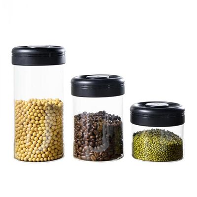 Timemore Vakumlu Cam Kahve Saklama Kabı, 800 ml