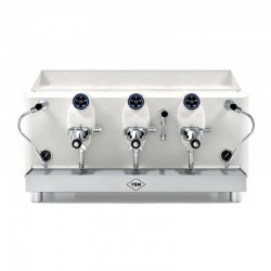 VBM Lollo Espresso Kahve Makinesi, 3 Gruplu, Beyaz - Thumbnail