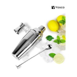 Vosco VSCK-S2 7 Parça Bar Kokteyl Seti, 750 ml - Thumbnail