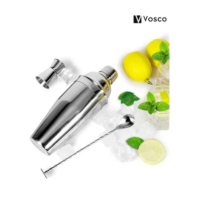 Vosco VSCK-S2 7 Parça Bar Kokteyl Seti, 750 ml