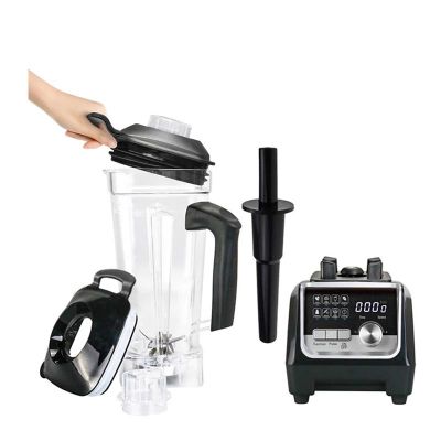 Vosco VHS-206C Pro Dijital Buz Kırıcı Bar Blender, 2 L, 2200 W, Siyah