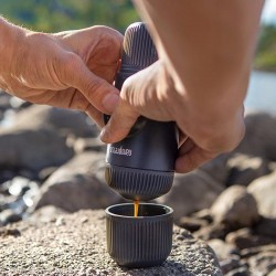 Wacaco Nanopresso Manuel Espresso Makinesi Gri - Thumbnail