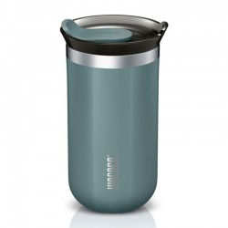 Wacaco Octaroma Lungo Termos Mug, Göl Mavisi - Thumbnail