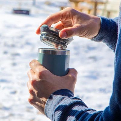 Wacaco Octaroma Lungo Termos Mug, Göl Mavisi