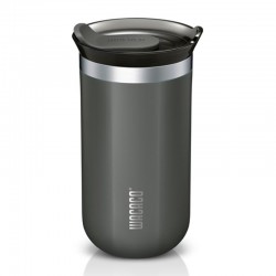 Wacaco Octaroma Lungo Termos Mug, Gümüş Gri - Thumbnail