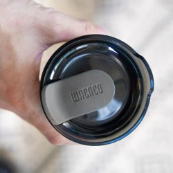 Wacaco Octaroma Lungo Termos Mug, Gümüş Gri - Thumbnail