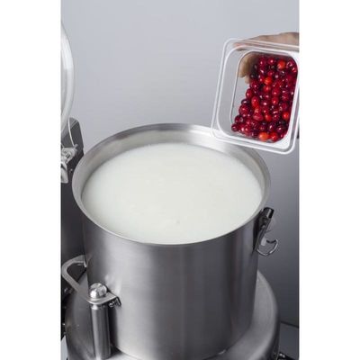 Yazıcılar L20I-LAB Sebze Parçalama Makinesi, Ayaklı, Devrilir, 20 L, Saatte 180 Kg, 400 V