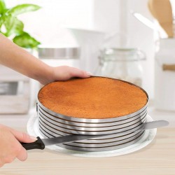 Zenker 7704 Kek ve Pasta Dilimleme Kalıbı ve Pasta Bıçağı, 43 cm - Thumbnail