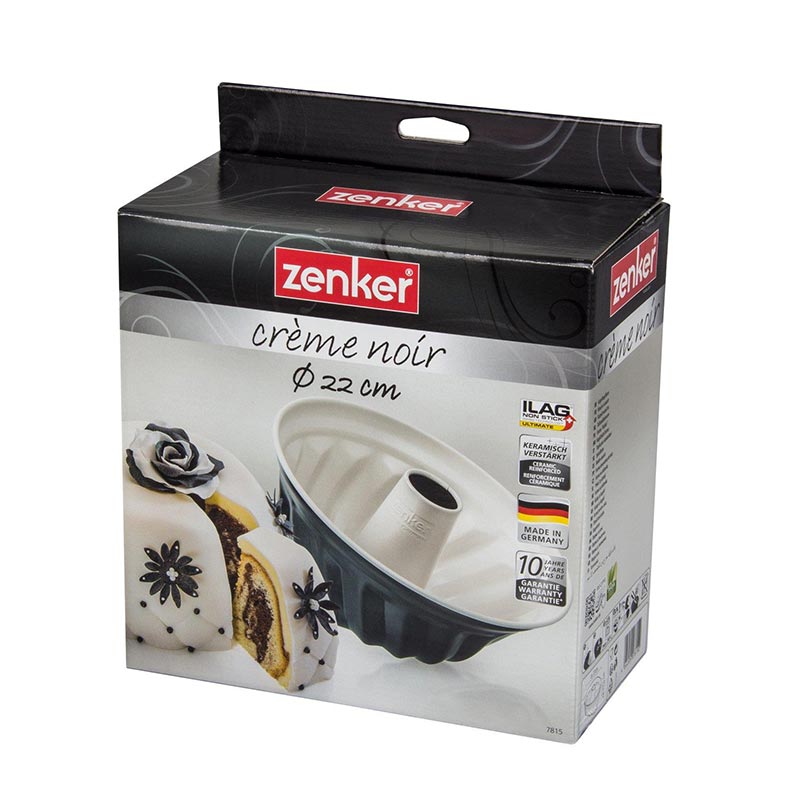 Zenker 7815 Creme Noir Derin Borulu Ilag Kek Kalıbı, 22 cm Fiyatı